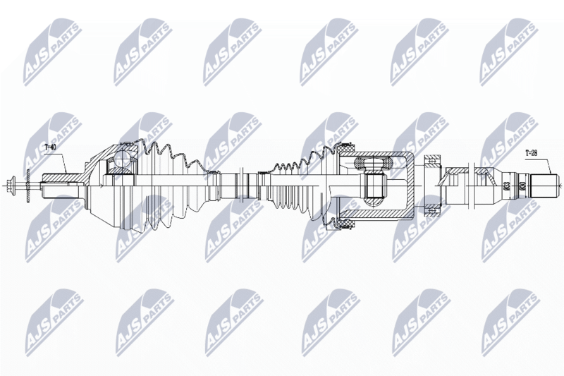 NPW-VV-042 Приводной вал