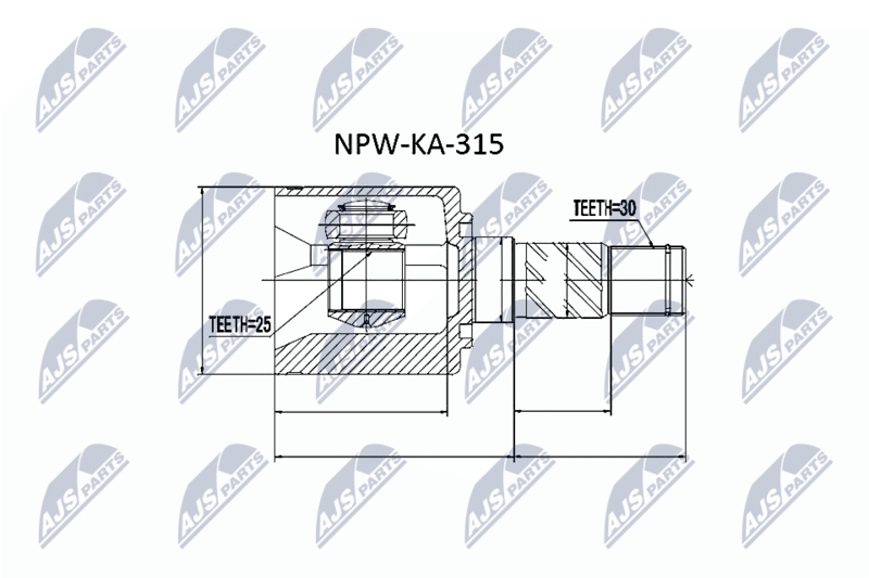 NPW-KA-315 ШРУС