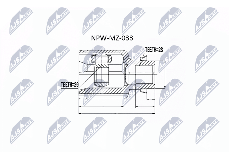 NPW-MZ-033 ШРУС