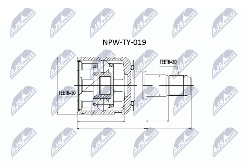 NPW-TY-019 ШРУС