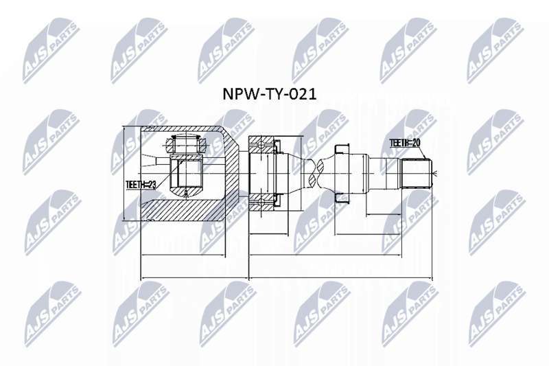 NPW-TY-021 ШРУС