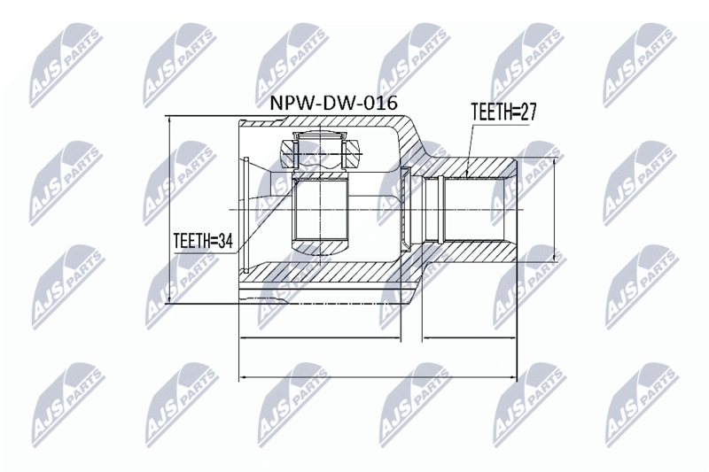 NPW-DW-016 ШРУС