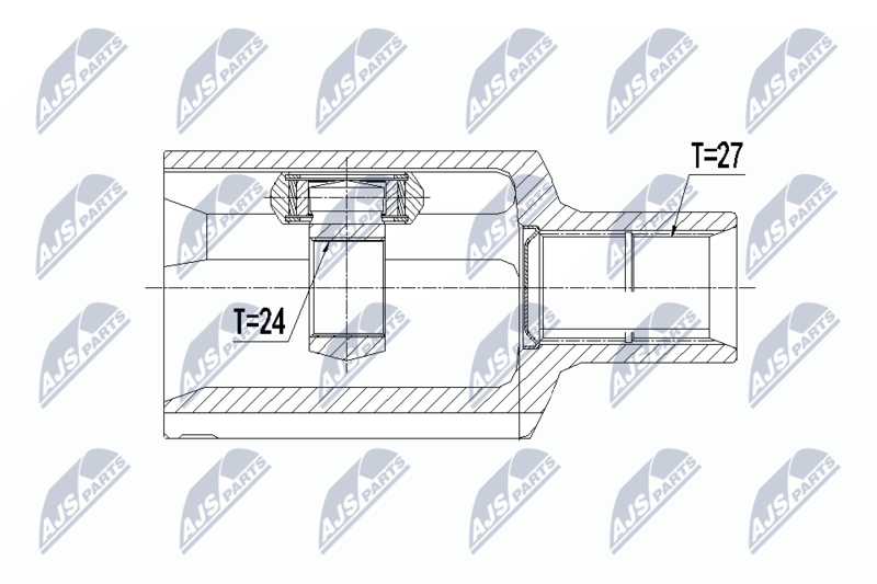 NPW-ME-088 ШРУС внутр. к кт MB GLC 4Matic