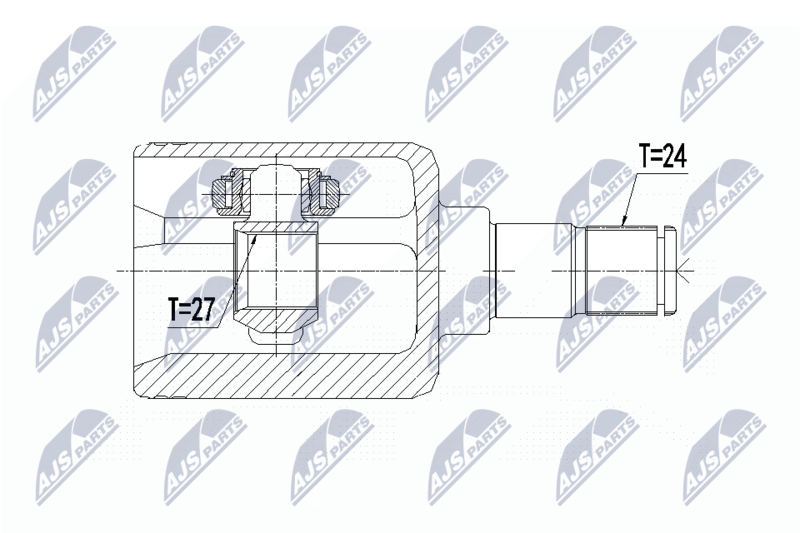 NPW-ME-091 ШРУС внутр. к кт MB W220