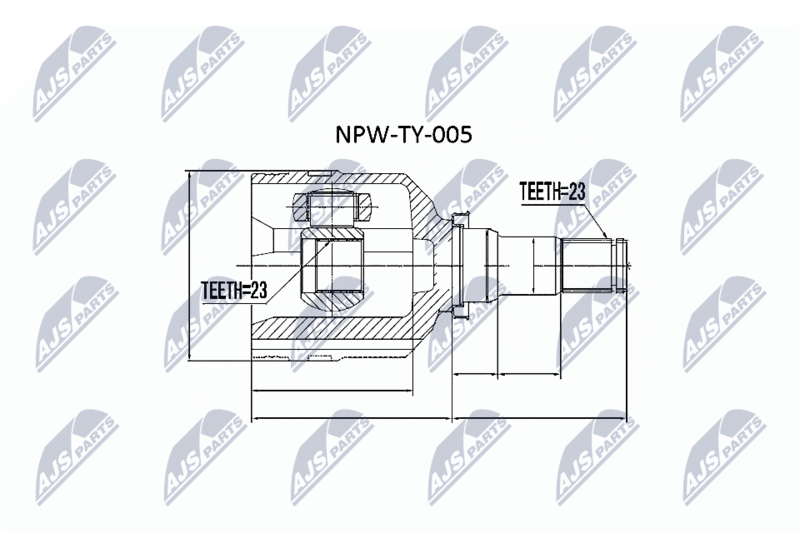 NPW-TY-005 ШРУС