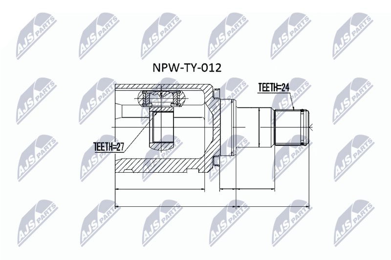 NPW-TY-012 ШРУС