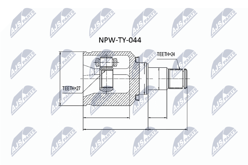 NPW-TY-044 ШРУС