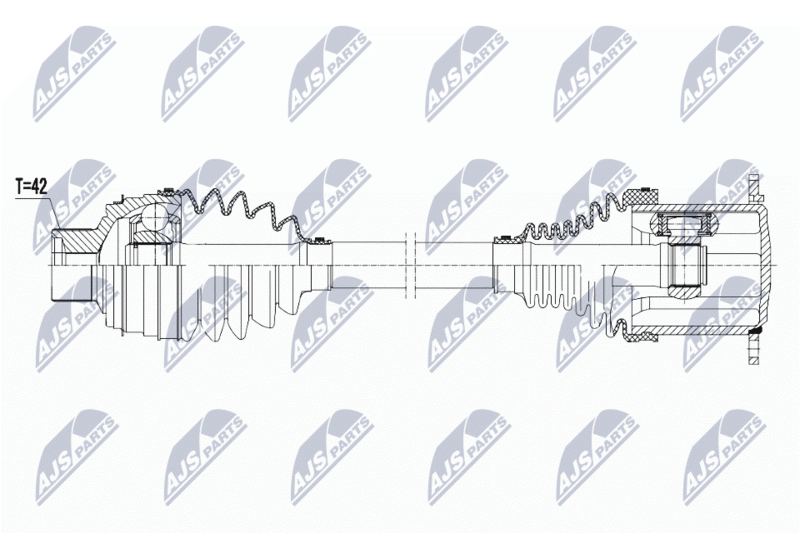 NPW-AU-053 Вал приводной