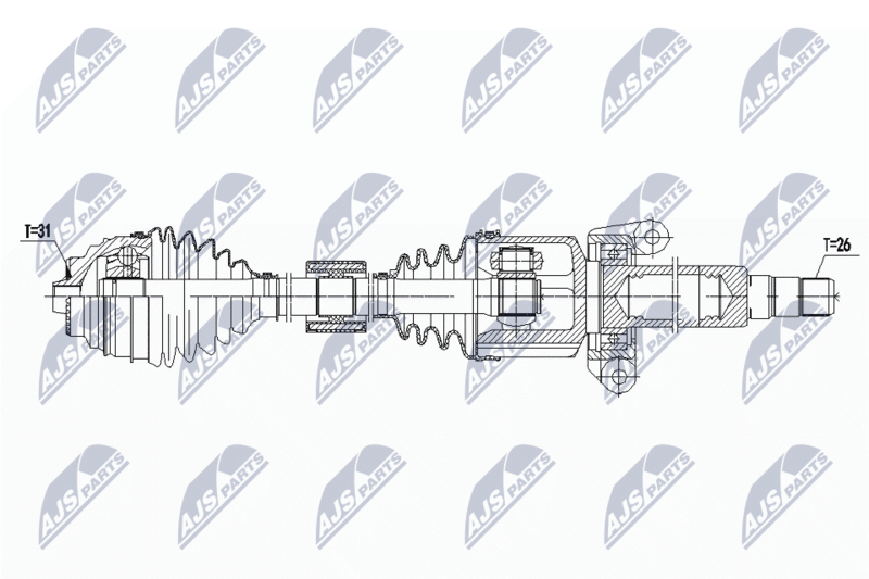 NPW-BM-141 Приводной вал
