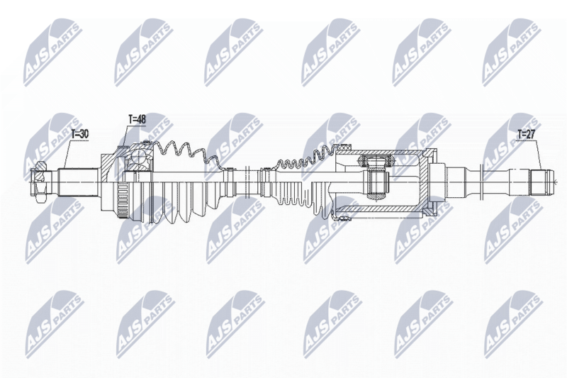 NPW-BM-145 ПОЛУОСЬ BMW 3 XDRIVE
