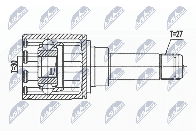 NPW-BM-146 Шарнирный комплект, приводной