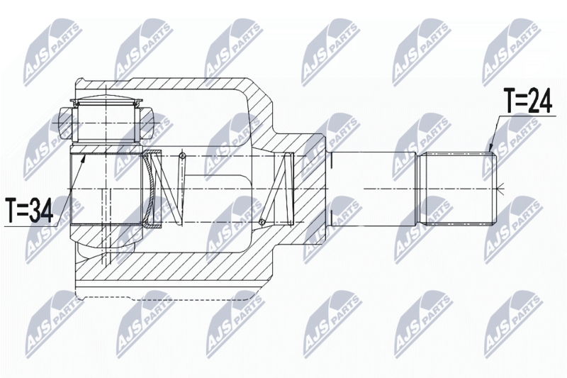NPW-CT-110 Шрус: CITROEN C3 II AIRCROSS