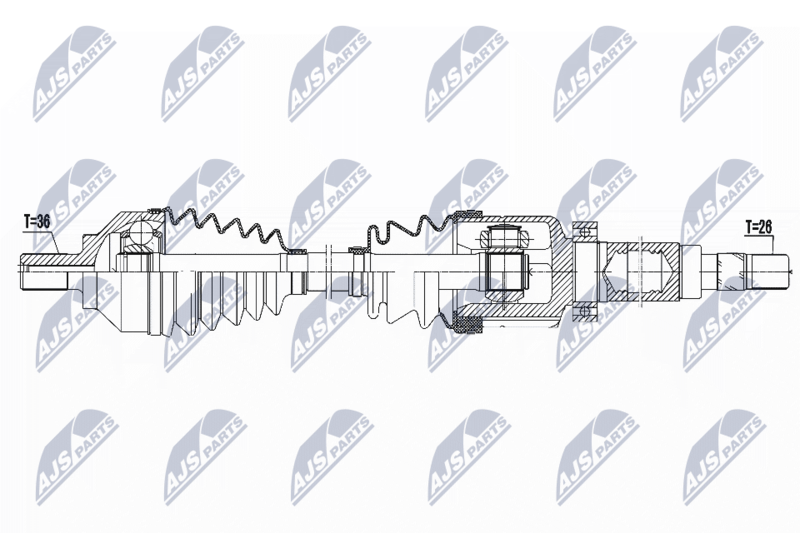 NPW-FR-082 Вал приводной