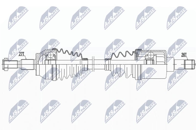 NPW-FR-045 Полуось