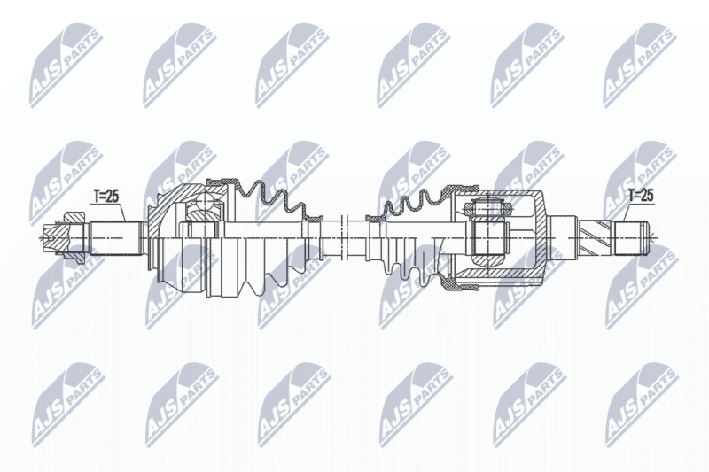 NPW-FT-043 Приводной вал