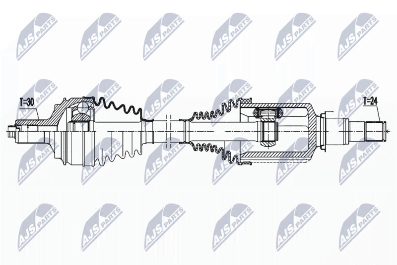 NPW-ME-144 Полуось MB C