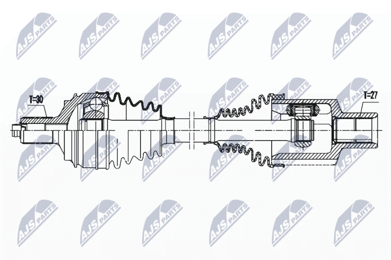 NPW-ME-146 Полуось: MERCEDES C