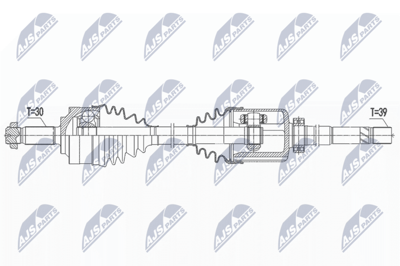 NPW-ME-152 NPWME152 Полуось: MERCEDES