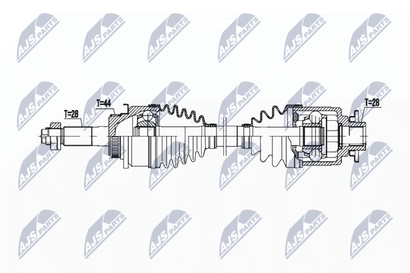 NPW-MZ-092 Приводной вал