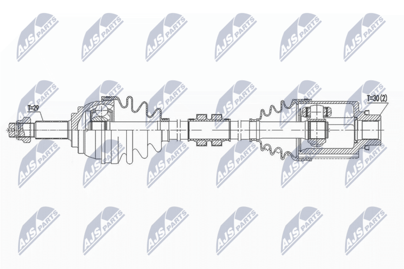NPW-NS-088 Приводной вал