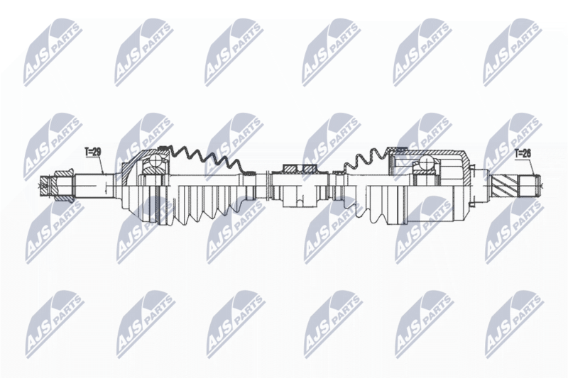 NPW-NS-168 Приводной вал