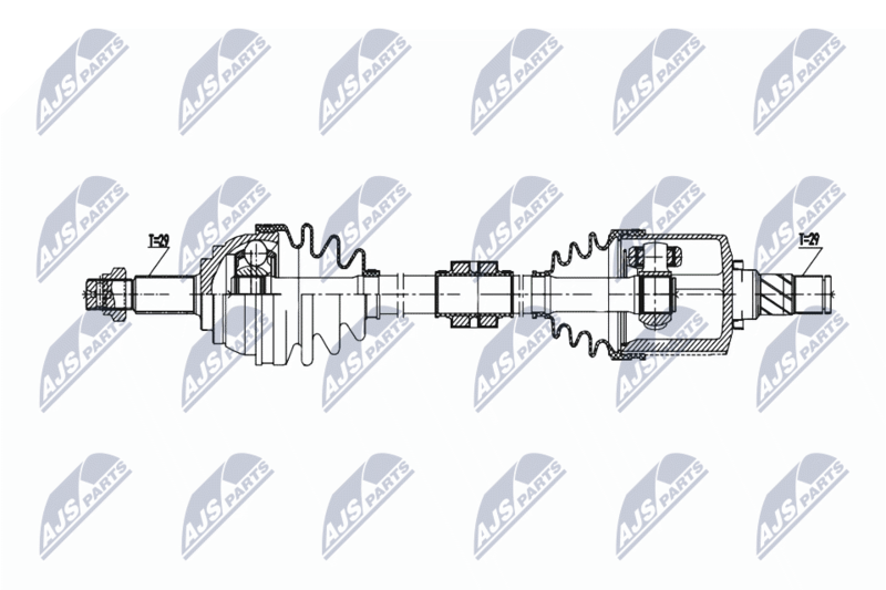 NPW-NS-169 Приводной вал