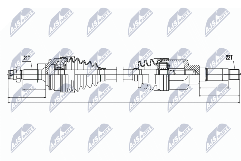 NPW-PE-015 Вал приводной