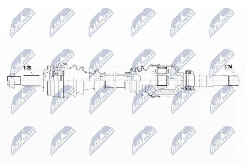 NPW-PE-019 Приводной вал