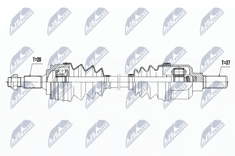 NPW-PE-039 Приводной вал
