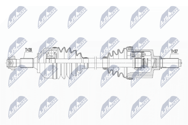 NPW-PE-059 Nty Antriebswelle
