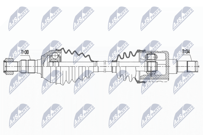 NPW-PL-109 Приводной вал