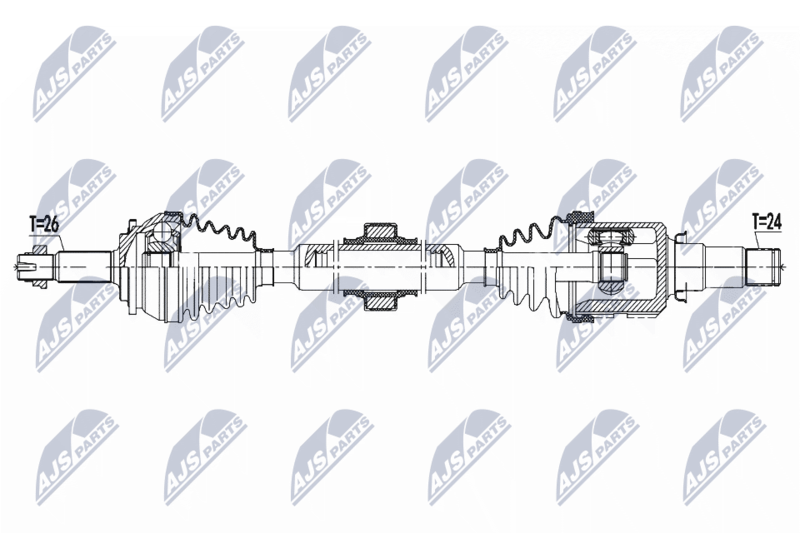 NPW-TY-098 Приводной вал