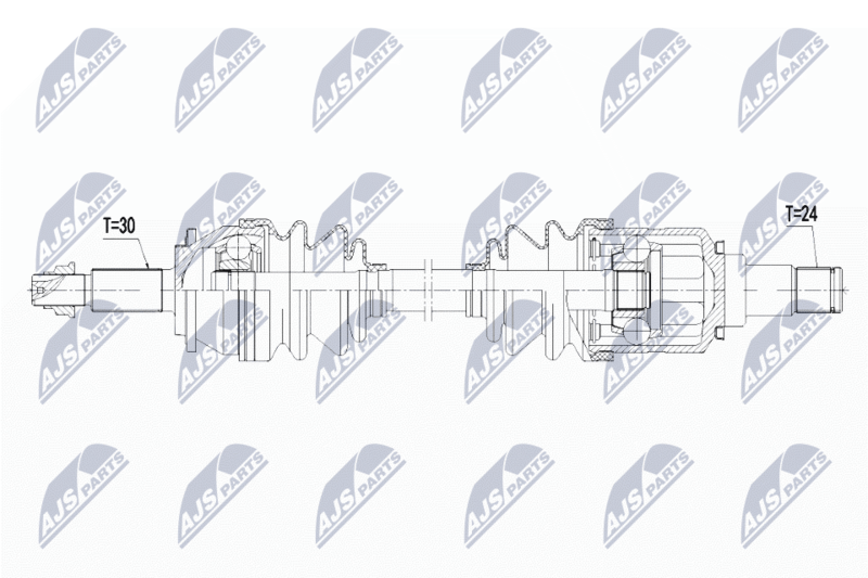 NPW-TY-108 Приводной вал