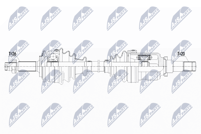 NPW-TY-119 Приводной вал