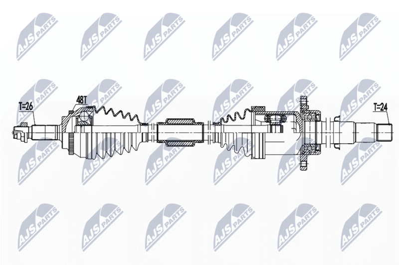 NPW-TY-174 Приводной вал