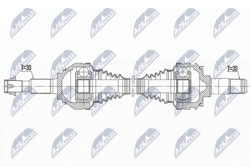 NPW-TY-182 Приводной вал