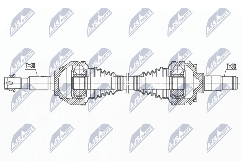 NPW-TY-183 Приводной вал