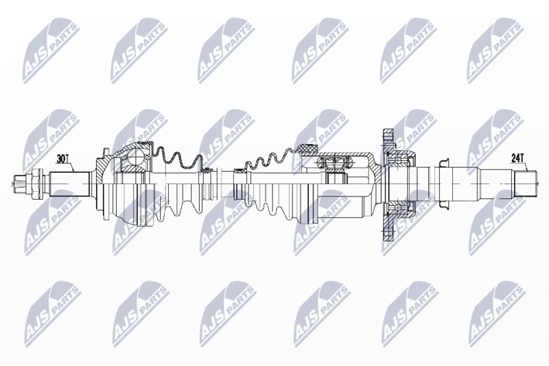 NPW-TY-186 Приводной вал