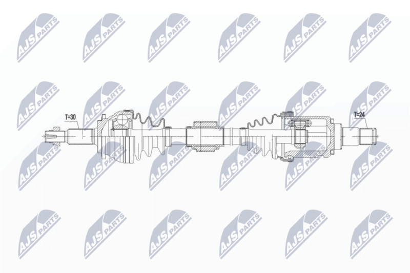 NPW-TY-187 Приводной вал