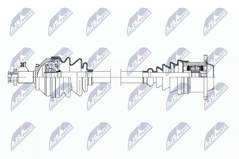 NPW-VW-147 Приводной вал