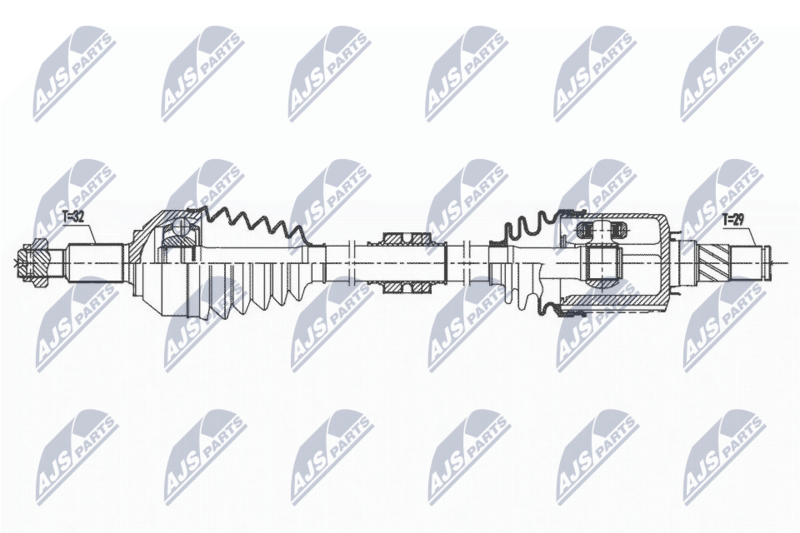 NPW-NS-120 Приводной вал