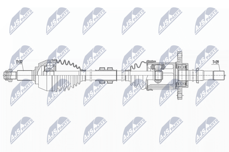 NPW-NS-124 Приводной вал