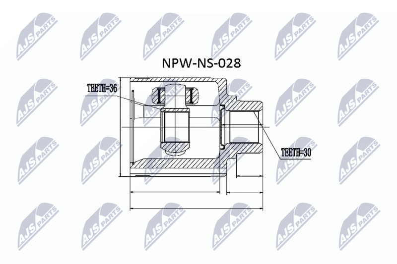 NPW-NS-028 ШРУС