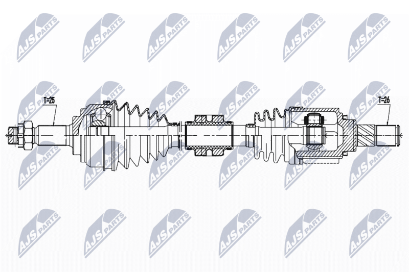 NPW-NS-136 Приводной вал