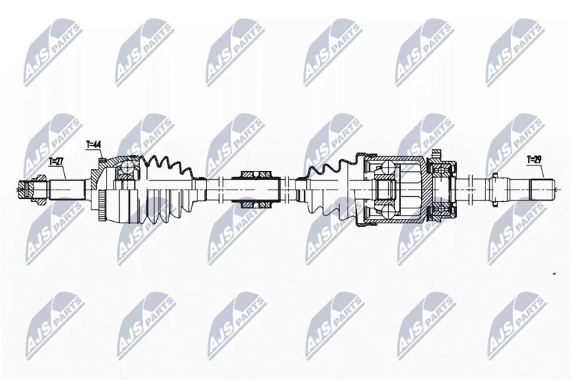 NPW-NS-142 Приводной вал