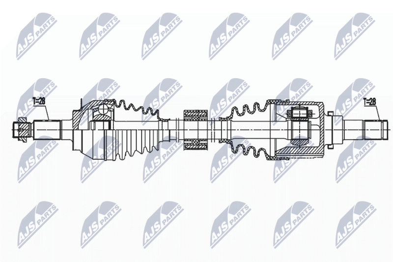 NPW-SU-040 Приводной вал