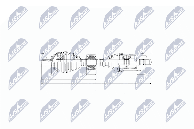 NPW-VV-043 Вал приводной