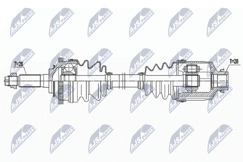 NPW-KA-370 Приводной вал