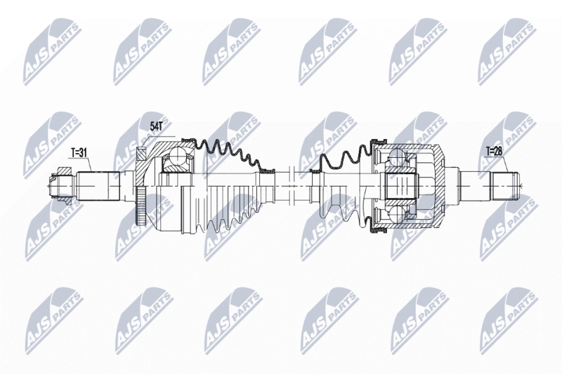NPW-KA-378 Приводной вал