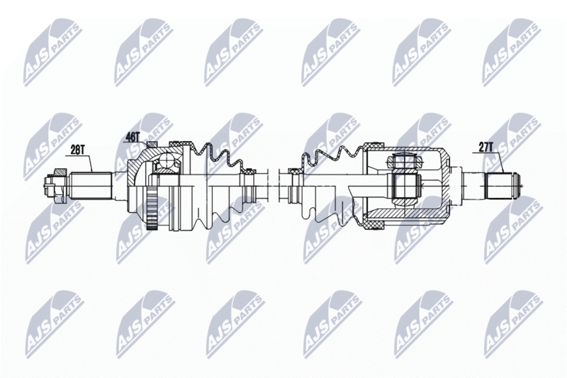 NPW-KA-386 Приводной вал
